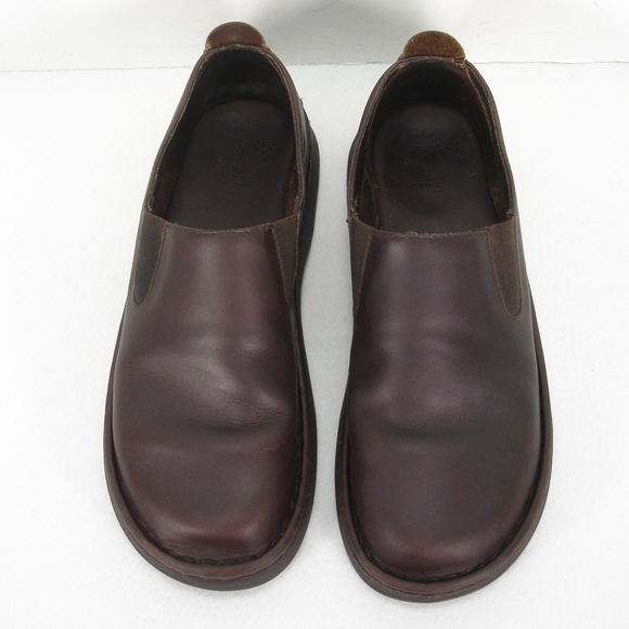 POLO RALPH LAUREN BROWN OIL LEATHER LOAFERS 10.5 D main image 6